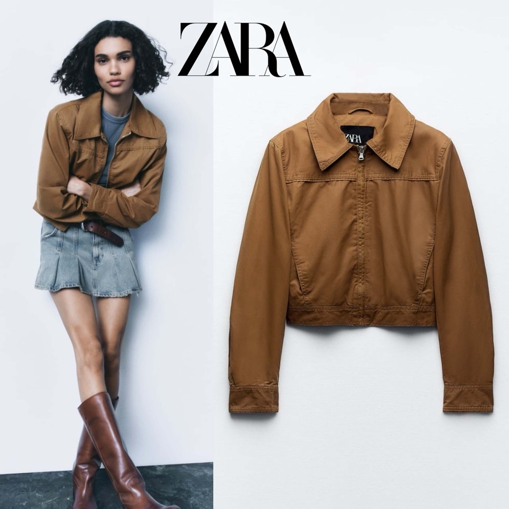 Zara Never Worn Cropped Jacket